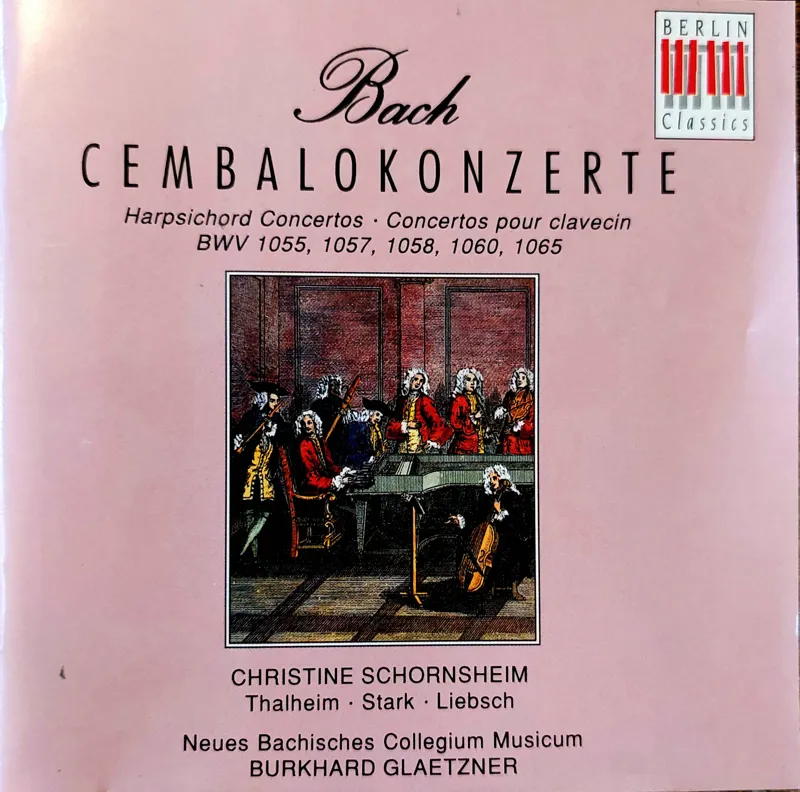 Johann Sebastian Bach Cembalokonzerte